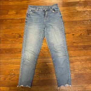 American Eagle Outfitters Women's Light Blue Jeans